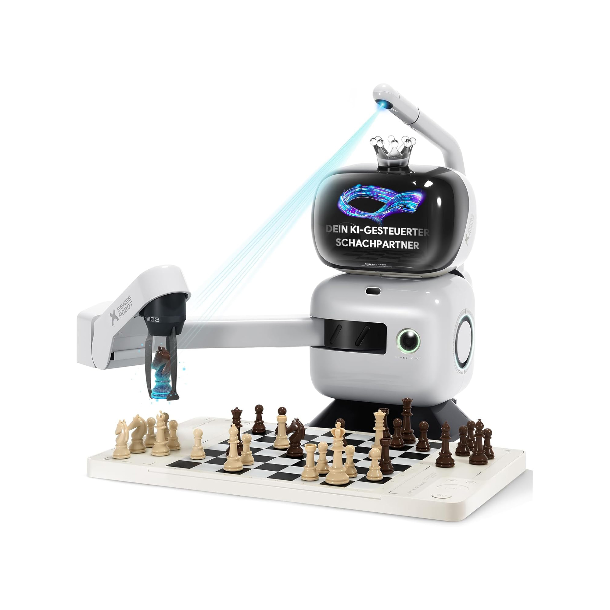 Шахматный робот SenseRobot Chess с искусственным интеллектом и роботизированной рукой